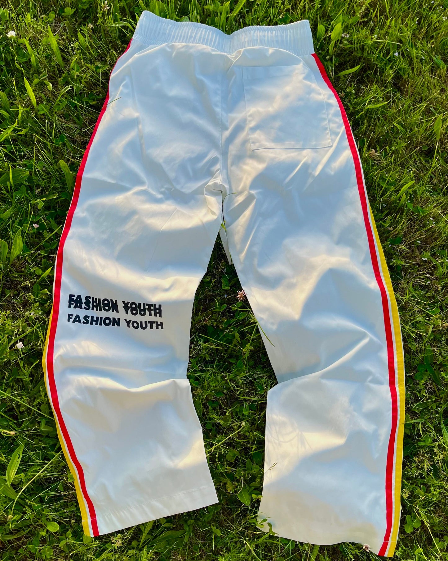 “YOUR TYPE / FASHION YOUTH” Track Pants