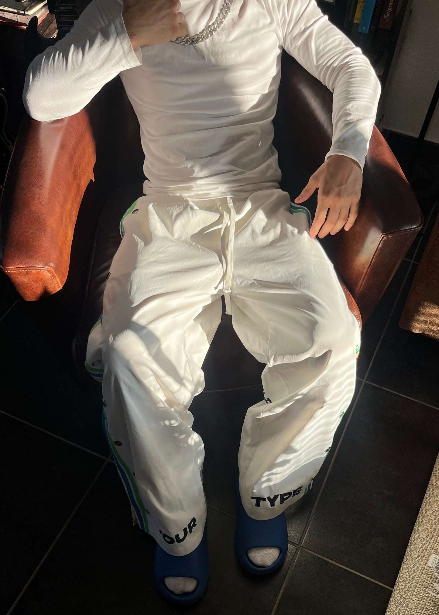 “YOUR TYPE / FASHION YOUTH” Track Pants