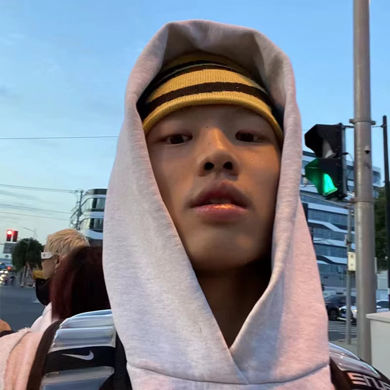 Knitted Beanie Hat Letter S